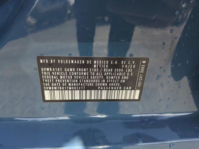 2026 Volkswagen Jetta 1.5T Sport