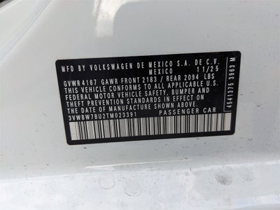 2026 Volkswagen Jetta 1.5T Sport