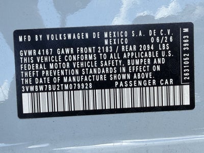 2026 Volkswagen Jetta 1.5T Sport