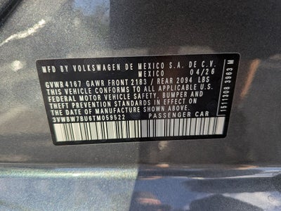 2026 Volkswagen Jetta 1.5T Sport
