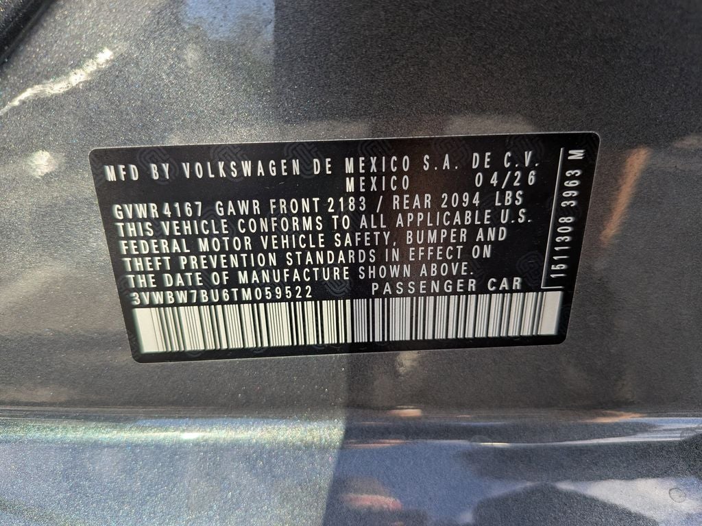2026 Volkswagen Jetta 1.5T Sport