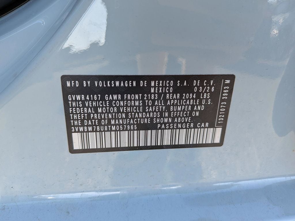 2026 Volkswagen Jetta 1.5T Sport
