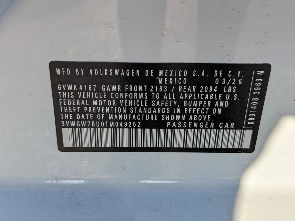 2026 Volkswagen Jetta 1.5T SEL