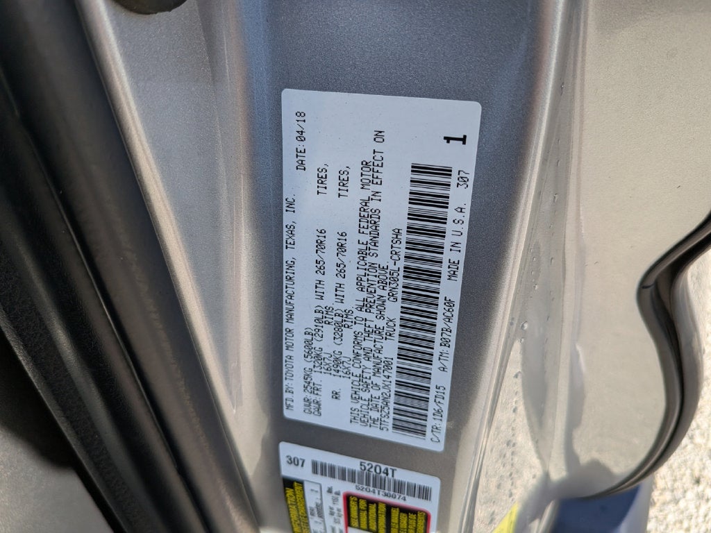 2018 Toyota Tacoma TRD Off-Road V6