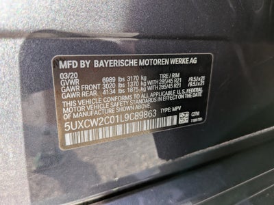 2020 BMW X7 xDrive40i