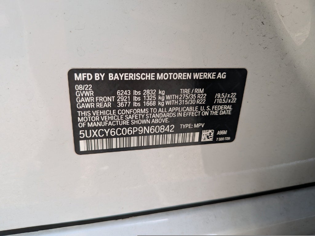 2023 BMW X6 xDrive40i
