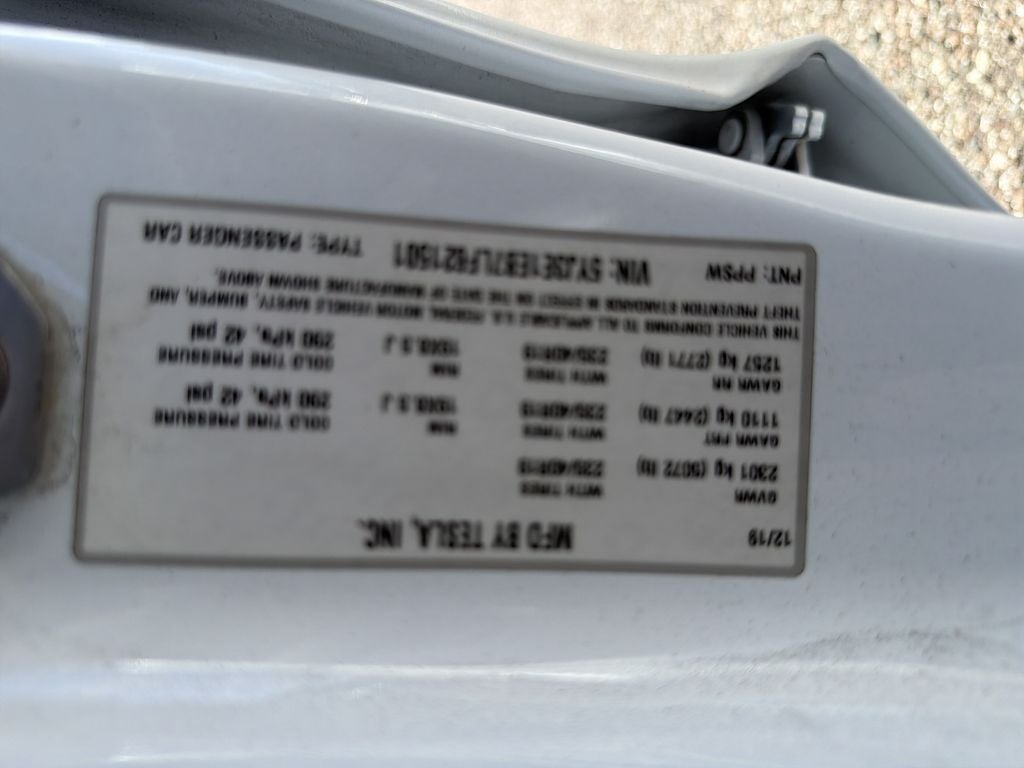2020 Tesla Model 3 Long Range