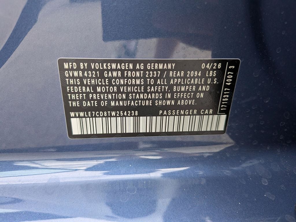 2026 Volkswagen Golf GTI 2.0T S