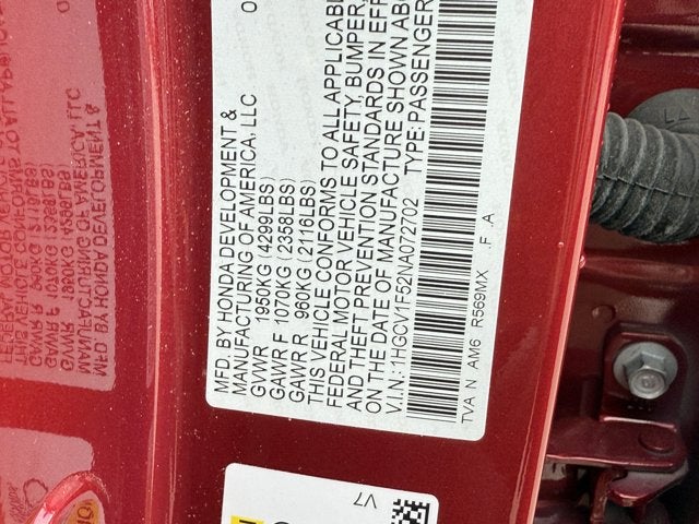 2022 Honda Accord Sedan EX-L