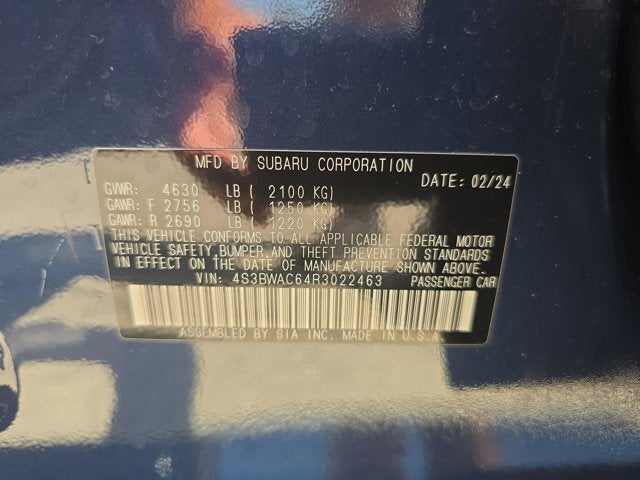 2024 Subaru Legacy Premium