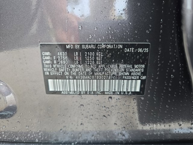 2025 Subaru Legacy Premium