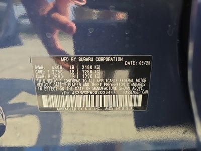 2025 Subaru Legacy Touring XT