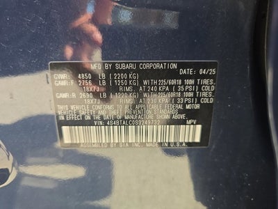 2025 Subaru Outback Onyx Edition