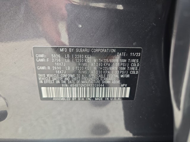 2024 Subaru Outback Limited XT