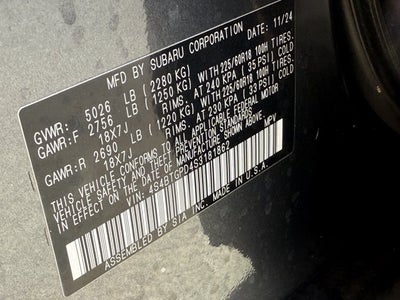 2025 Subaru Outback Touring XT