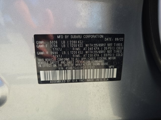 2023 Subaru Outback Wilderness