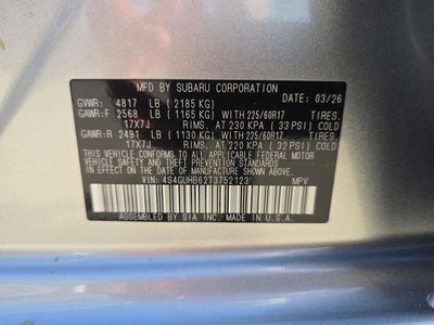 2026 Subaru Crosstrek Base