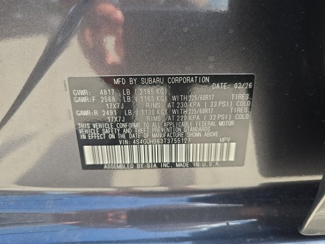 2026 Subaru Crosstrek Base