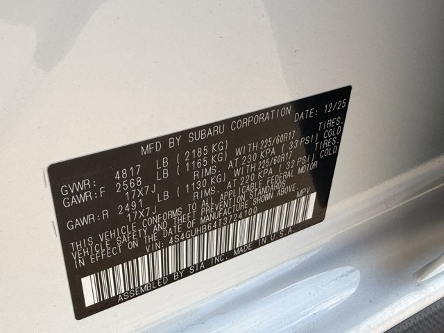 2026 Subaru Crosstrek Base