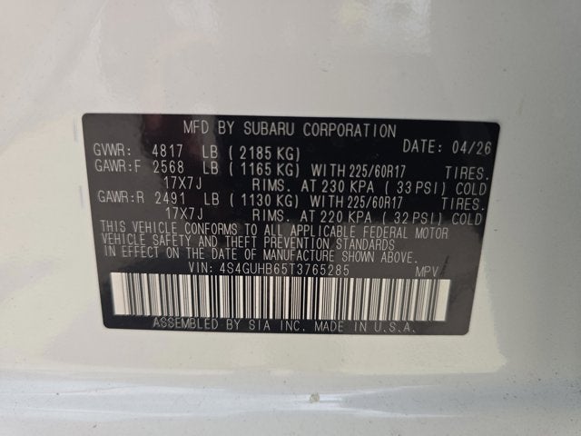 2026 Subaru Crosstrek Base