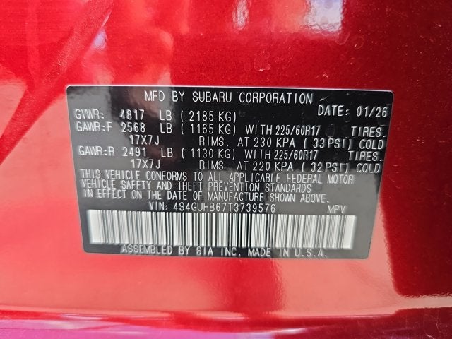 2026 Subaru Crosstrek Base