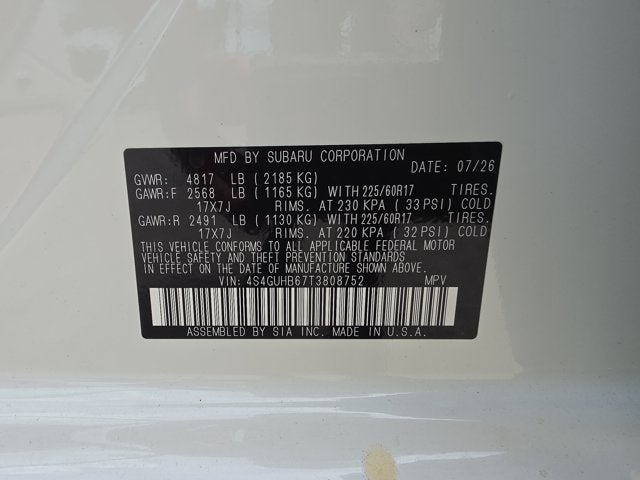 2026 Subaru Crosstrek Base