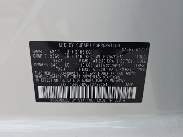 2026 Subaru Crosstrek Premium