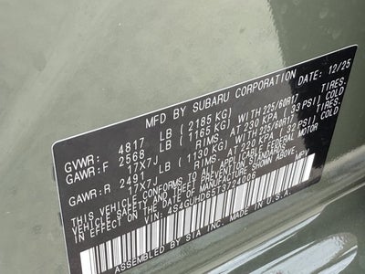 2026 Subaru Crosstrek Premium