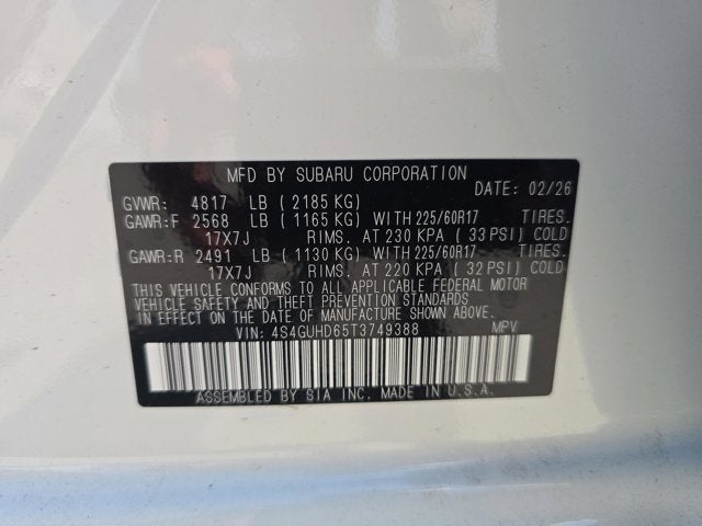 2026 Subaru Crosstrek Premium