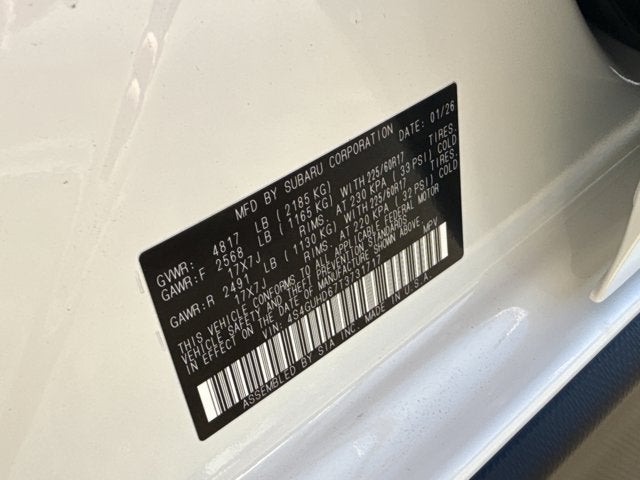 2026 Subaru Crosstrek Premium