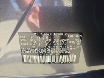 2026 Subaru Crosstrek Premium