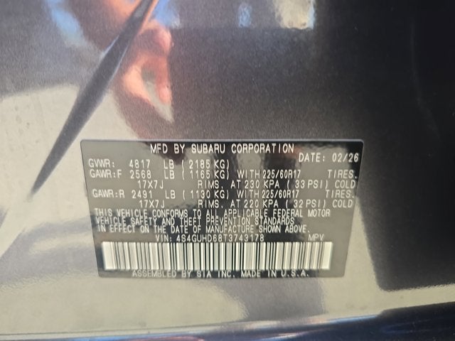 2026 Subaru Crosstrek Premium