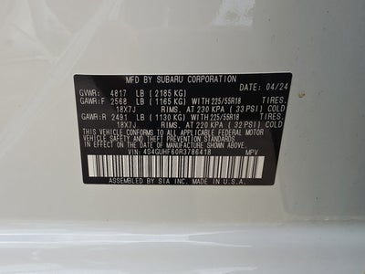 2024 Subaru Crosstrek Sport