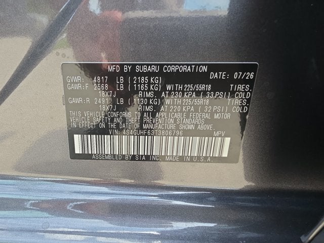 2026 Subaru Crosstrek Sport
