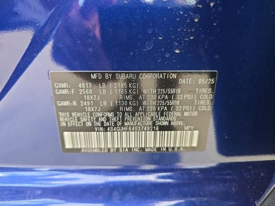 2025 Subaru Crosstrek Sport