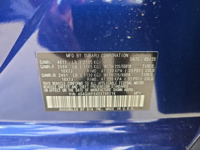 2025 Subaru Crosstrek Sport