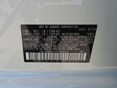 2026 Subaru Crosstrek Limited