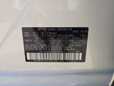 2026 Subaru Crosstrek Limited