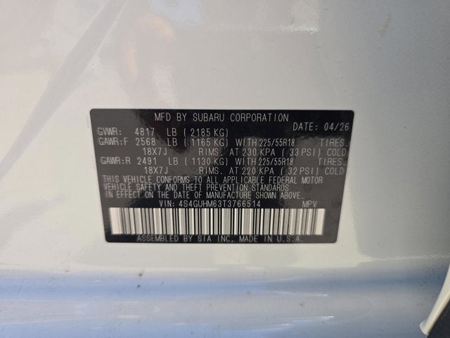 2026 Subaru Crosstrek Limited