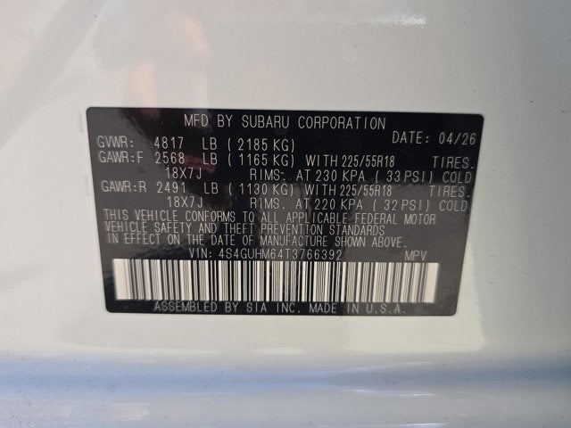 2026 Subaru Crosstrek Limited