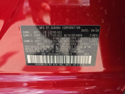 2026 Subaru Crosstrek Limited