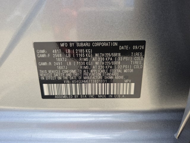 2026 Subaru Crosstrek Limited