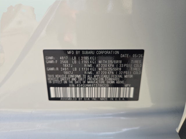 2026 Subaru Crosstrek Limited