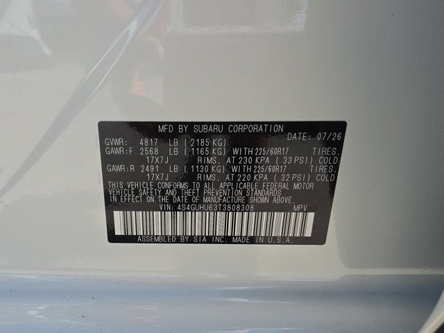 2026 Subaru Crosstrek Wilderness