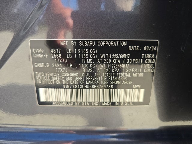 2024 Subaru Crosstrek Wilderness