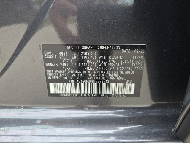 2026 Subaru Crosstrek Wilderness