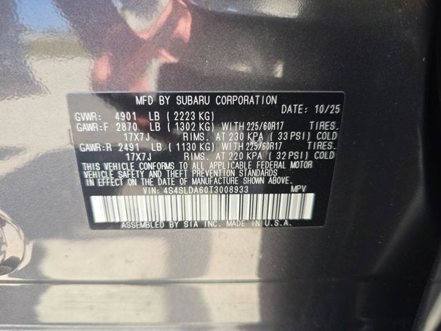 2026 Subaru Forester Base