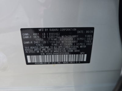 2026 Subaru Forester Base