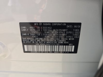 2026 Subaru Forester Base