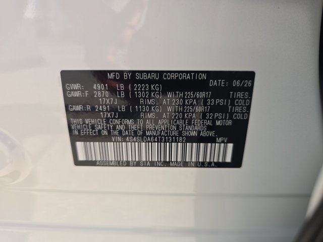 2026 Subaru Forester Base